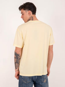 T-Shirt M/M Roberto Collina in Cotone Giallo