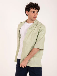 Overshirt M/M Roberto Collina in Cotone Verde