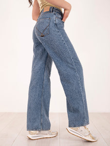 Jeans Super Wide Roy Roger's Denim Medio