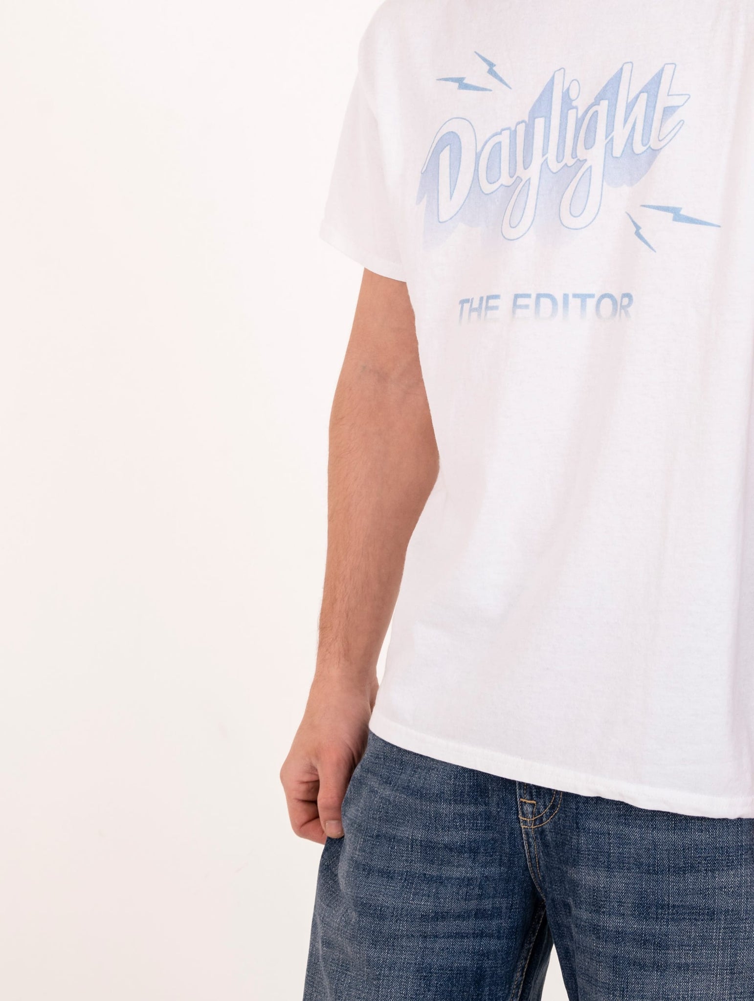 T-Shirt The Editor in Cotone Bianco