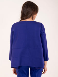 Blusa Meimeij Punto Milano Ametista