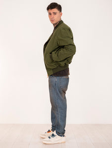 Bomber Manifattura Ceccarelli in Cotone Idrorepellente Militare