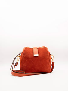 Borsa Caterina Gianni Chiarini in Suede Arancio