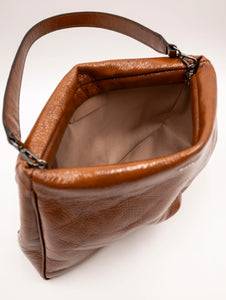 Borsa Celeste Gianni Chiarini in Pelle Cognac