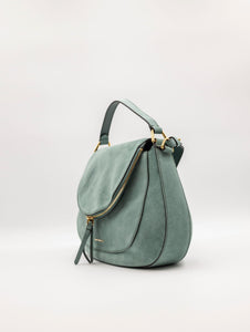 Borsa Coccinelle Sole in Suede Verde