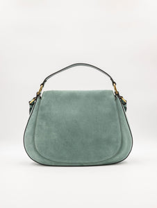 Borsa Coccinelle Sole in Suede Verde