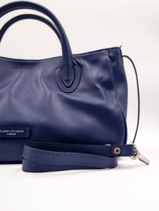 Borsa Judy Gianni Chiarini in Pelle Blu