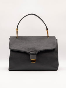 Borsa Neofirenze Soft Coccinelle in Pelle Martellata Nero