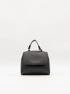 Borsa Sveva Orciani Soft Mini in Pelle Nera