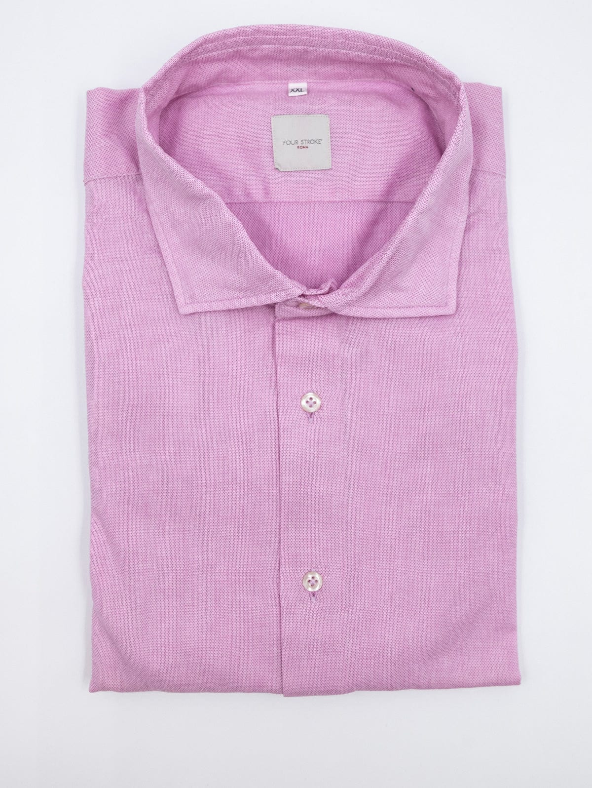 Camicia Four Stroke in Cotone Rosa