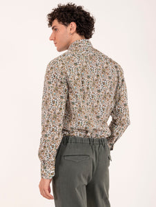 Camicia Orian in Cotone Fantasia Floreale