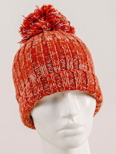 Cappello H953 Pon Pon Malfilè Arancio