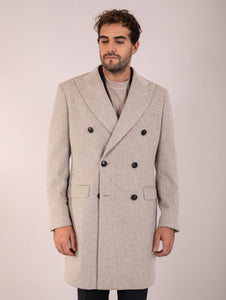 Cappotto Four Stroke Puro Cashmere Loro PianaTortora