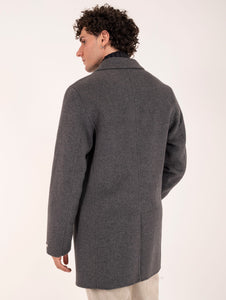 Cappotto Il Paltò in Lana Grigio