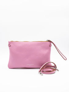 Clutch Gianni Chiarini Hermy in Pelle Rosa