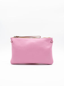 Clutch Gianni Chiarini Hermy in Pelle Rosa