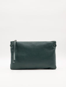 Clutch Hermy Gianni Chiarini in Pelle Verde