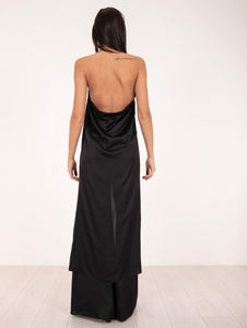 Completo Simona Corsellini in Satin Nero