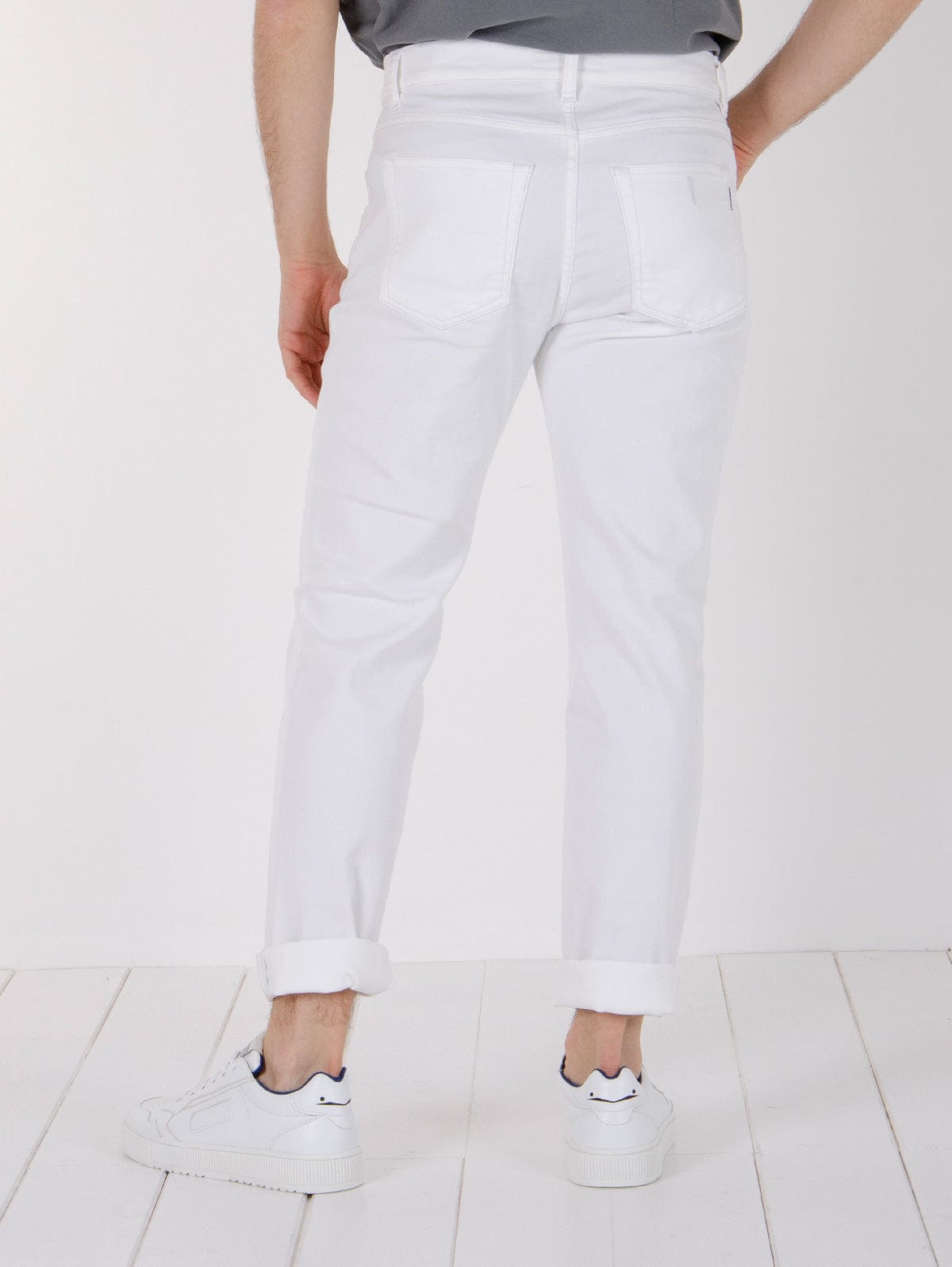 Denim Barmas Rotture Bianco