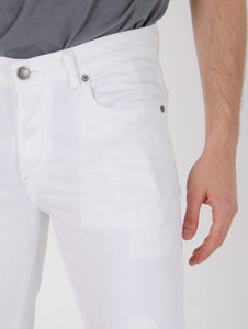 Denim Barmas Rotture Bianco