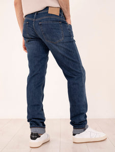 Denim Re-Hash in Cotone e Lyocell Denim Medio