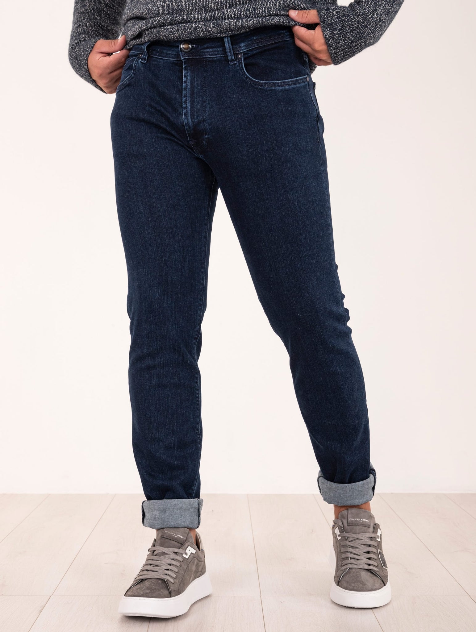 Denim Slim Re-Hash Scuro