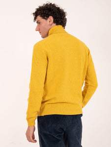 Dolcevita Zanieri in Lambswool e Cashmere Giallo