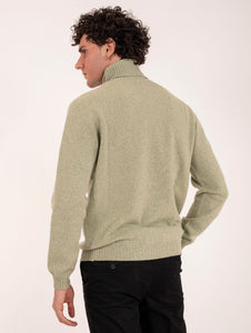 Dolcevita Zanieri in Lambswool e Cashmere Verde