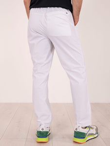 Eco Jogger Save The Duck Michael in Nylon Riciclato Bianco