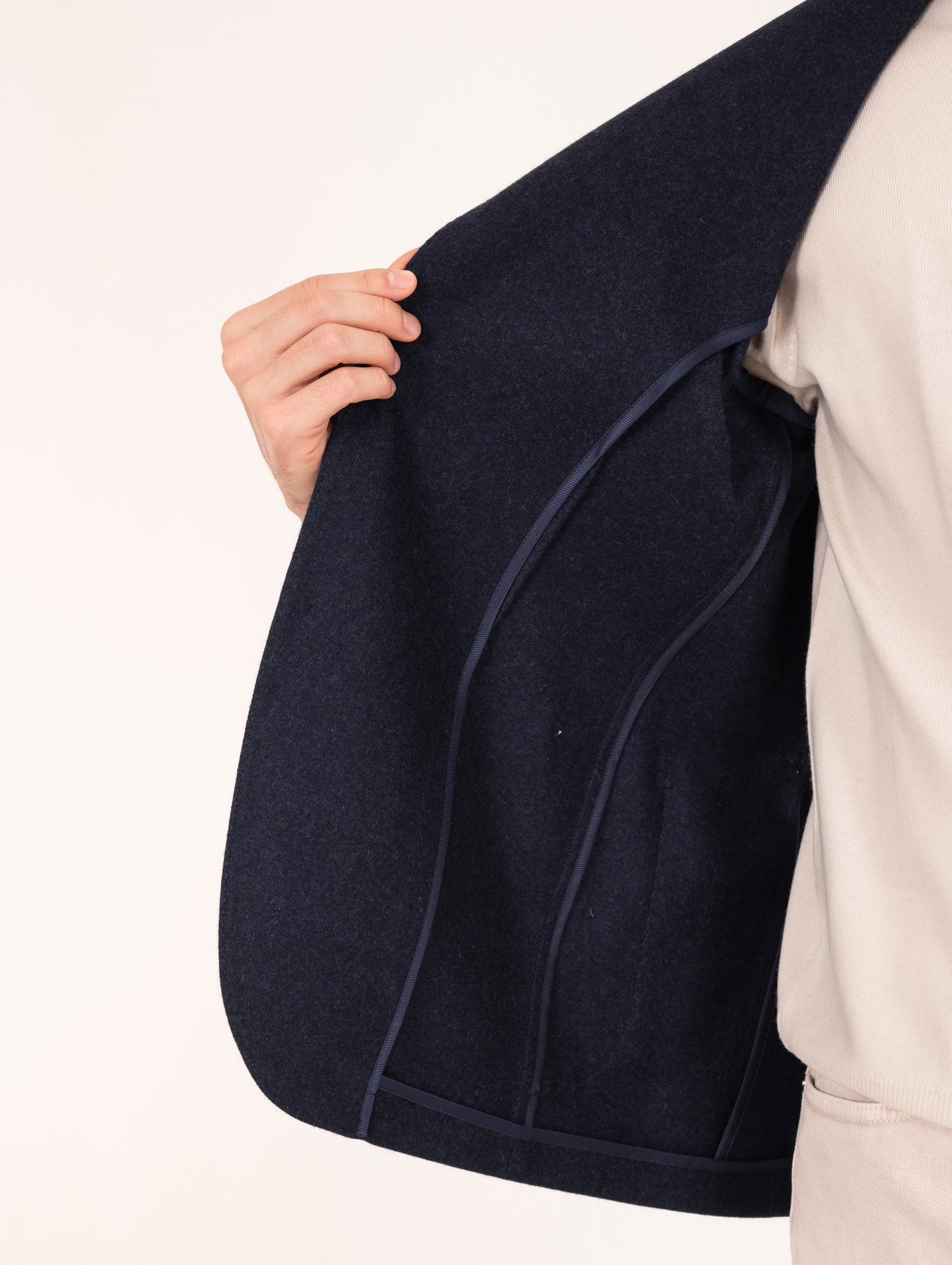 Giacca Four Stroke in Cashmere Blu Navy