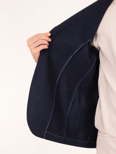 Giacca Four Stroke in Cashmere Blu Navy