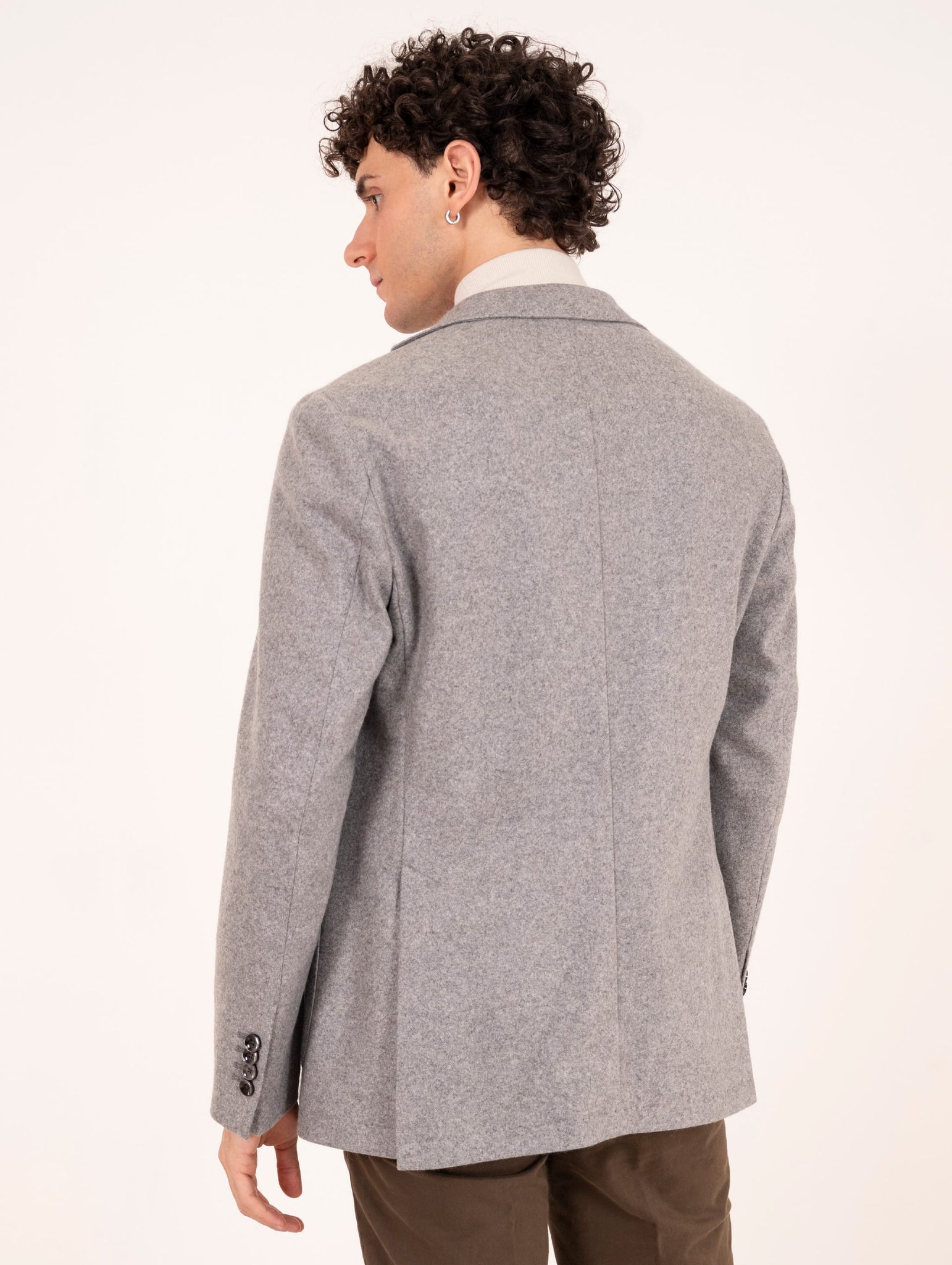 Giacca Four Stroke in Cashmere Grigia