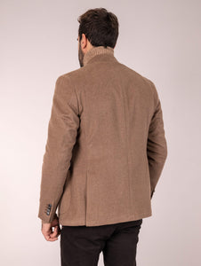 Giacca Four Stroke in Puro Cashmere Loro Piana Cammello