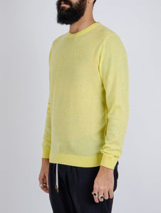 Girocollo Zanieri Cashmere Nuvola Lime