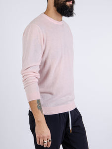 Girocollo Zanieri Cashmere Nuvola Rosa