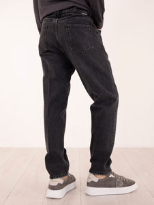 Jeans Lardini in Cotone Denim Nero