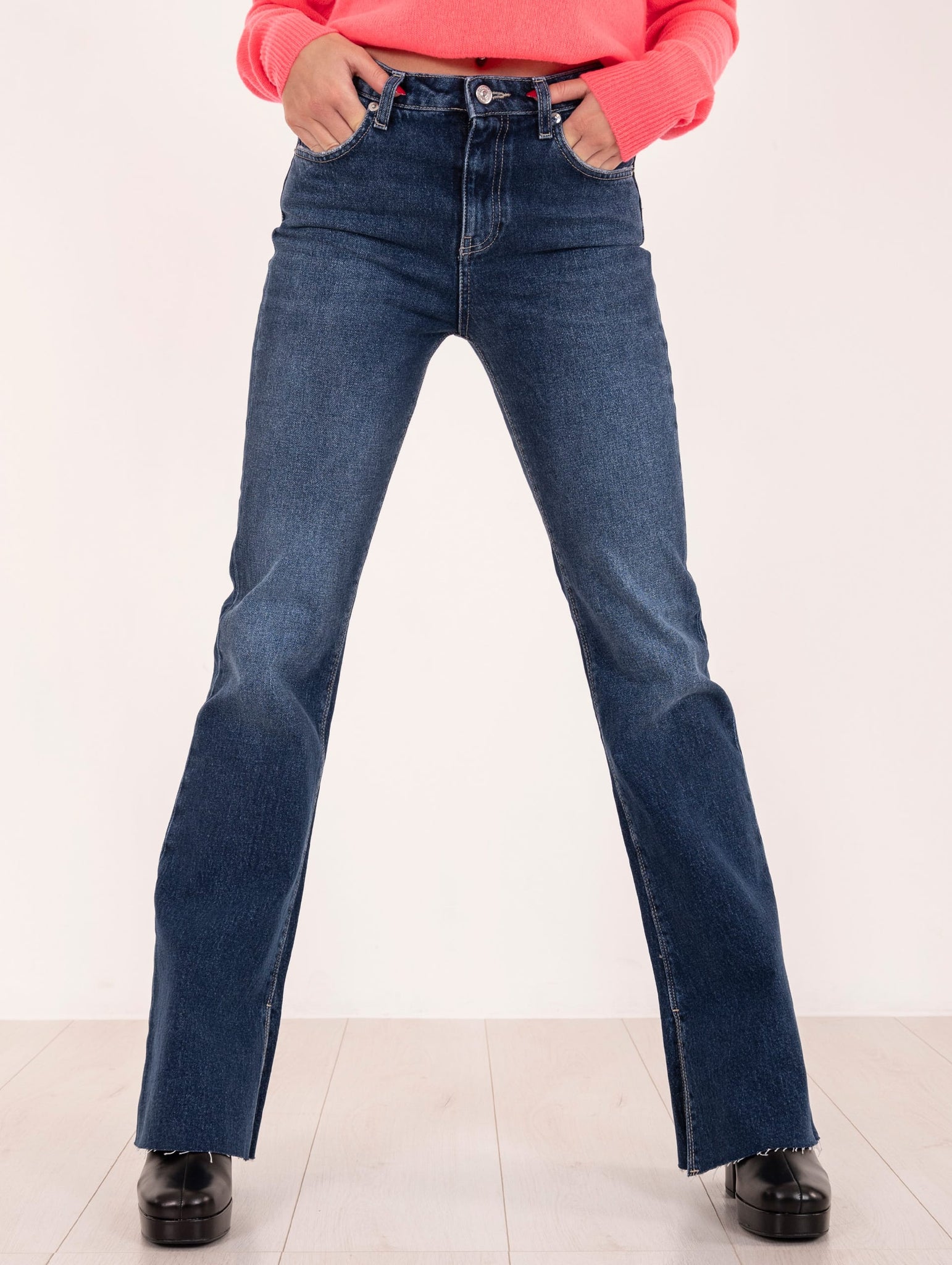 Jeans Lincoln Roy Roger's in Denim Medio