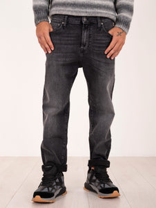 Jeans Roy Roger's Elias in Cotone e Modal Nero