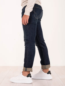 Jeans Roy Roger's Special Deep Blue in Denim Scuro