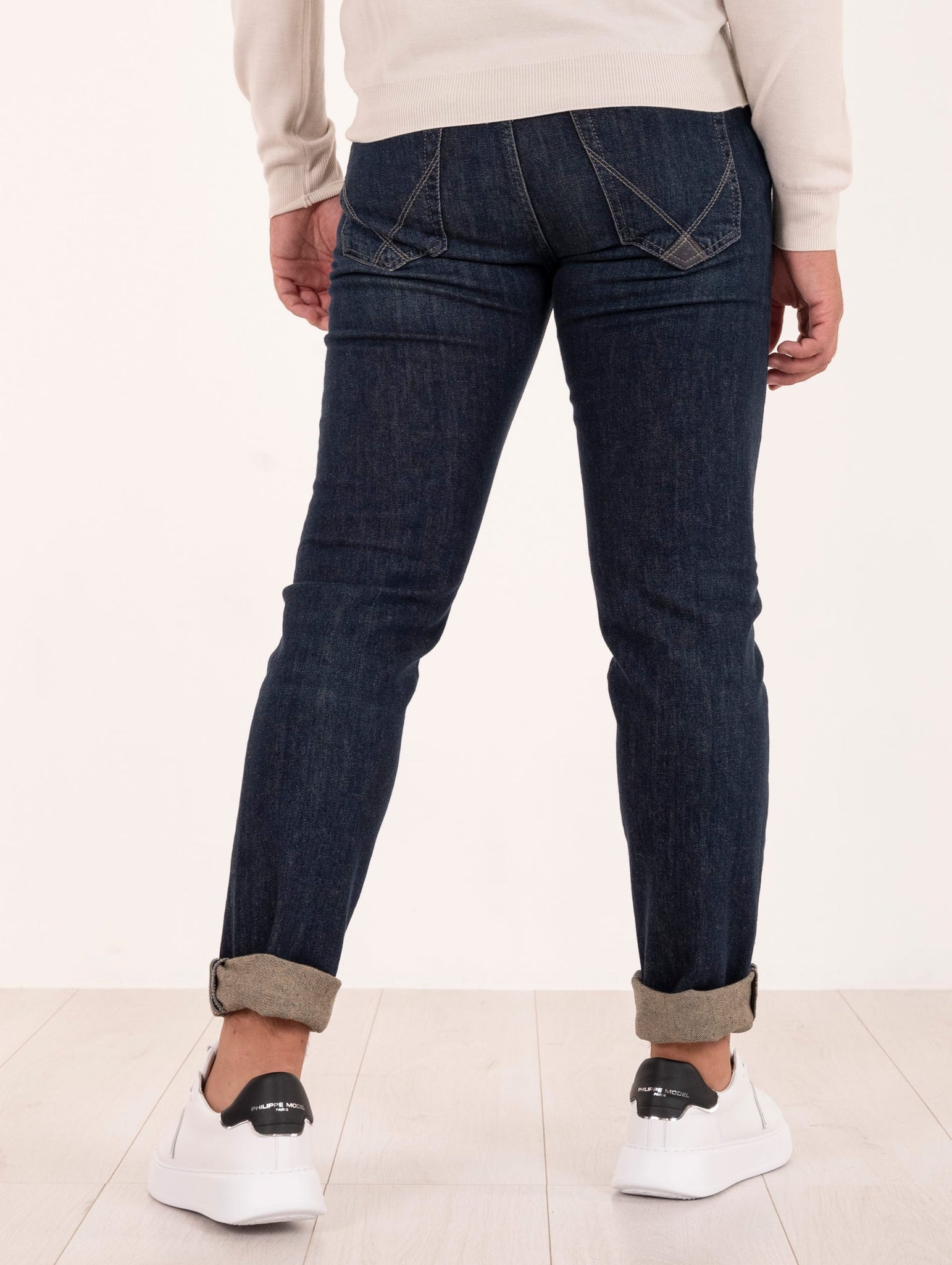 Jeans Roy Roger's Special Deep Blue in Denim Scuro