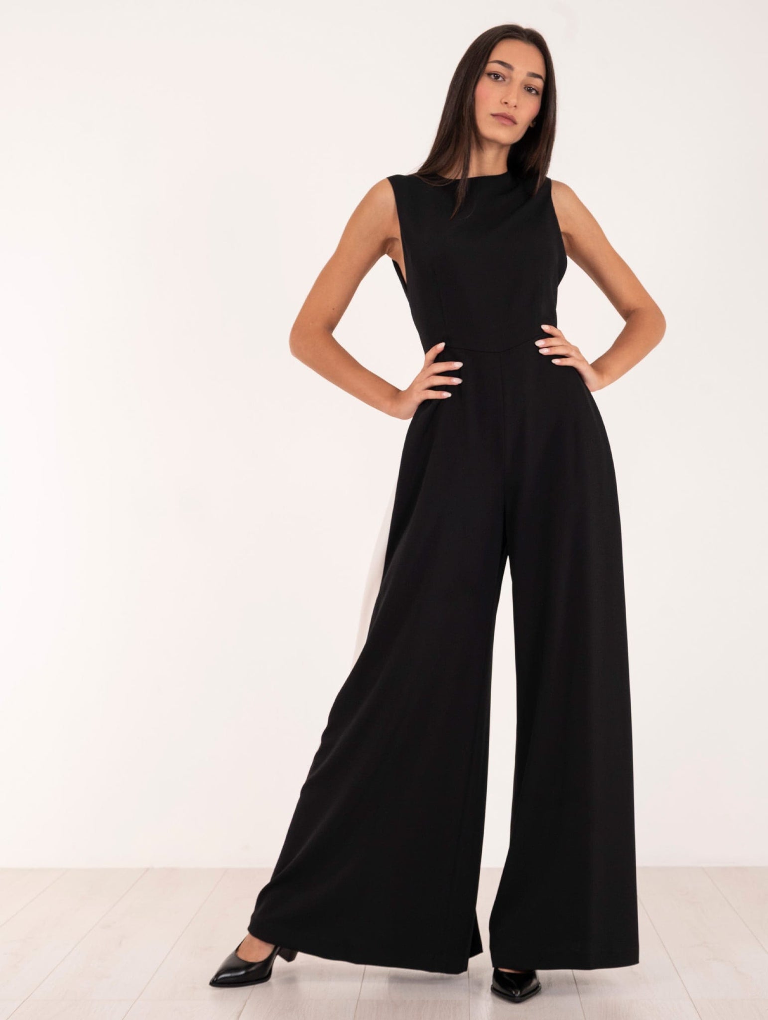 Jumpsuit Adone Kocca Gold Bianca e Nera