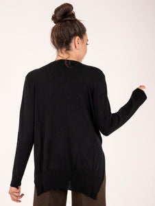 Maglia Isabel William Duff con Ricamo Nero