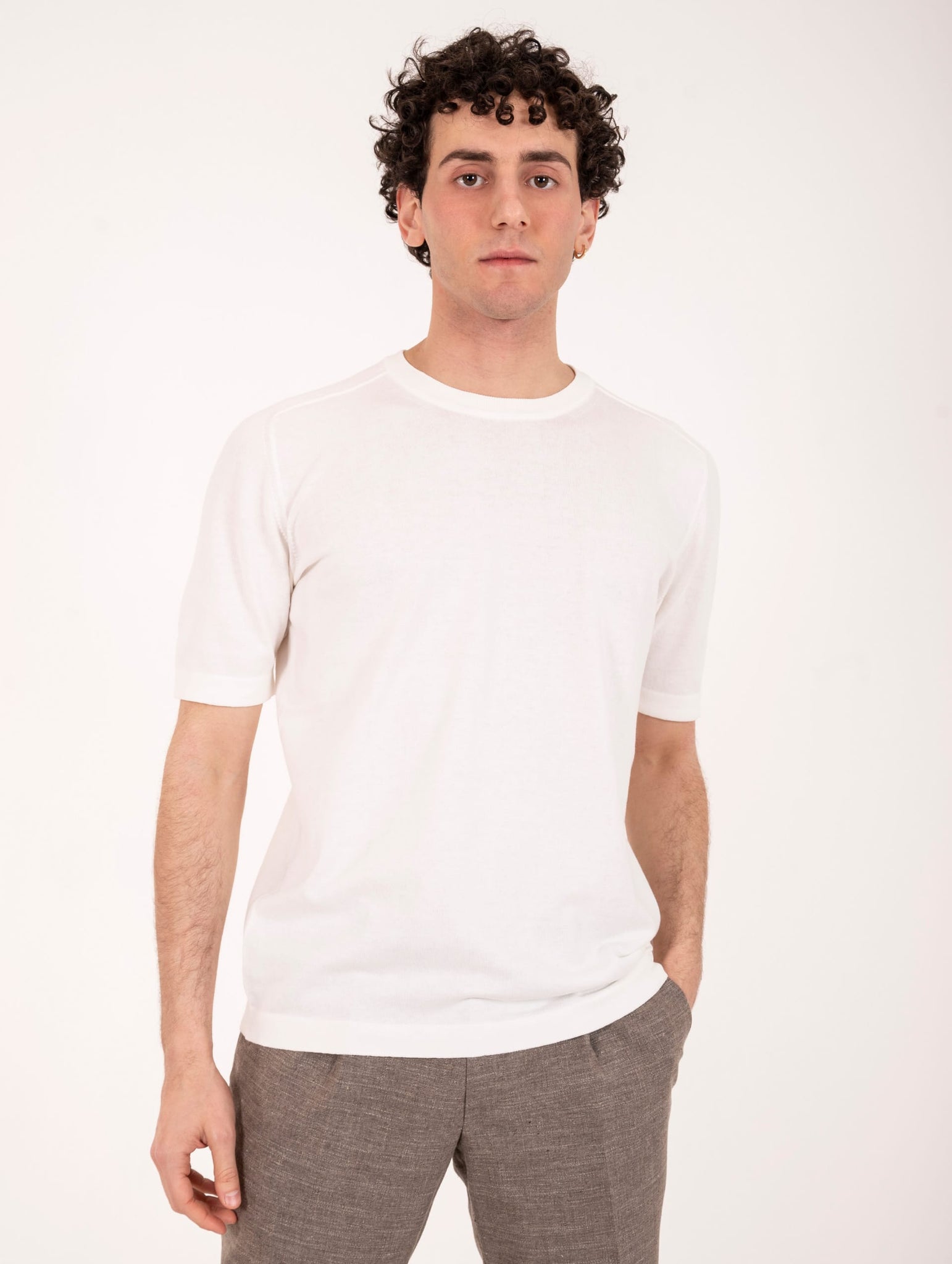 Maglia M/M Zanieri in Cotone Bianco