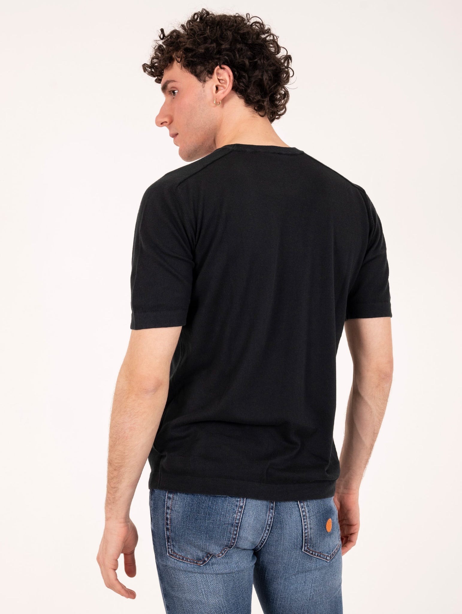 Maglia M/M Zanieri in Cotone Nero