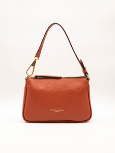 Minibag Brooke Gianni Chiarini In Pelle Martellata Arancio