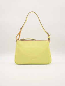 Minibag Brooke Gianni Chiarini In Pelle Martellata Lime