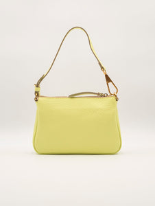 Minibag Brooke Gianni Chiarini In Pelle Martellata Lime