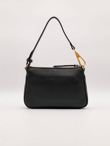 Minibag Brooke Gianni Chiarini In Pelle Martellata Nera