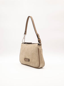 Minibag Brooke Gianni Chiarini In Suede Beige