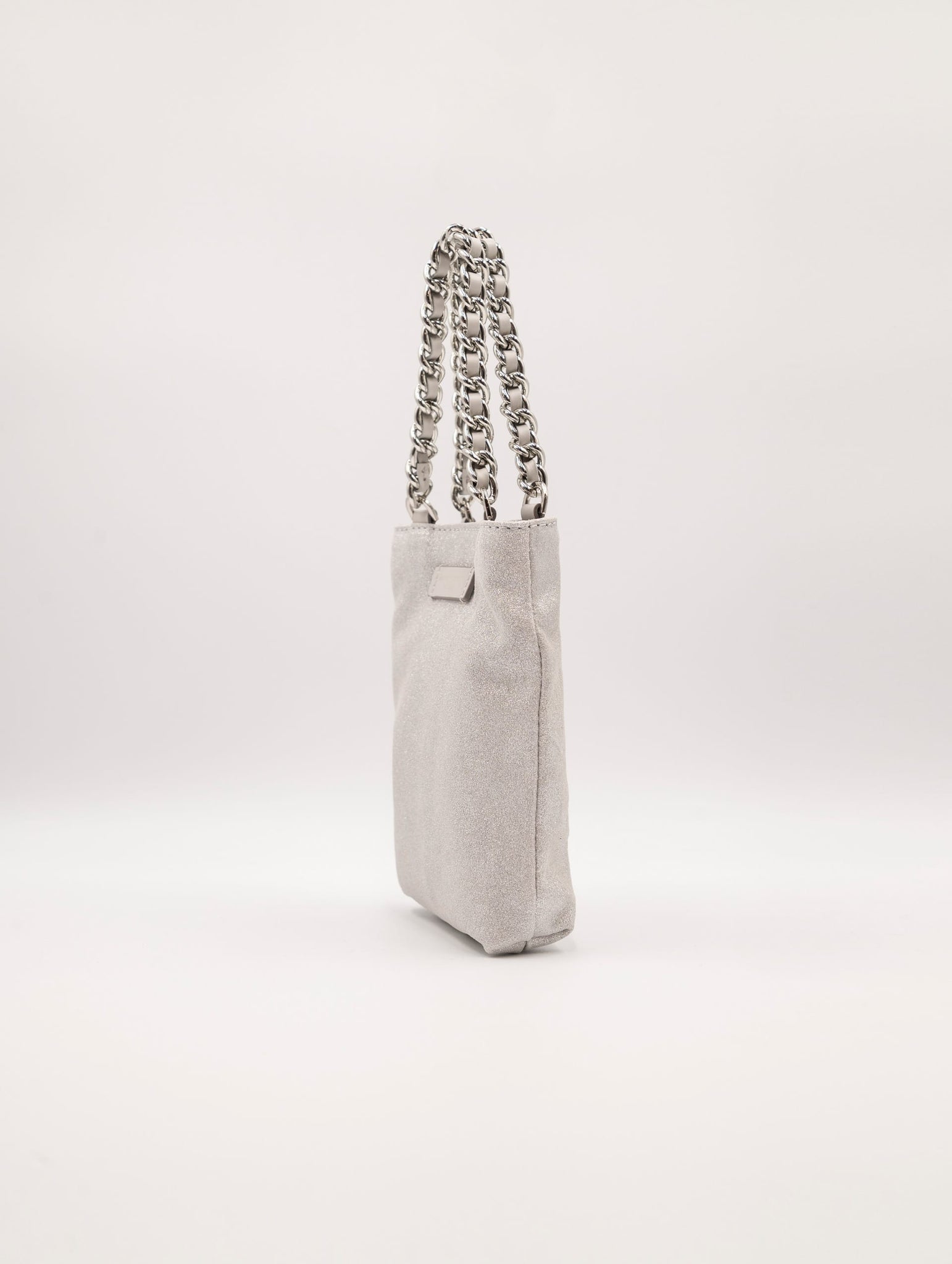 Minibag Camilla Gianni Chiarini in Pelle Lurex Argento